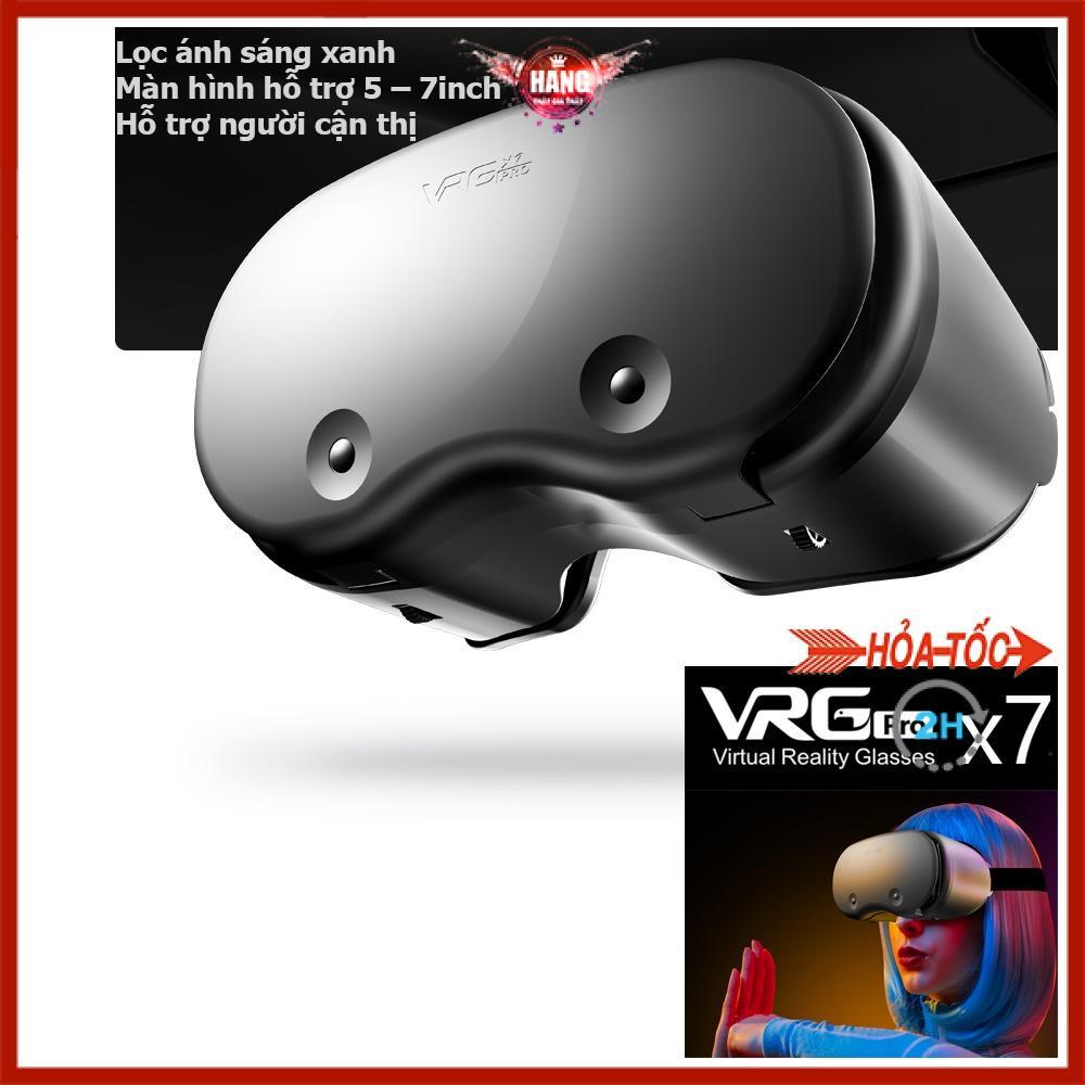 Kính thực tế ảo 3D VRG Pro X7 - hỗ trợ blue lens cho điện thoại 5 - 7 inch - Hồ Phạm