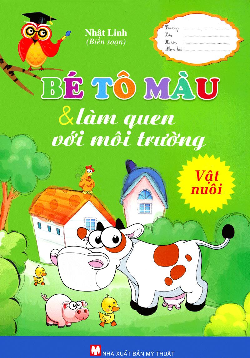 Bé tô màu &amp; làm quen với môi trường- Vật nuôi