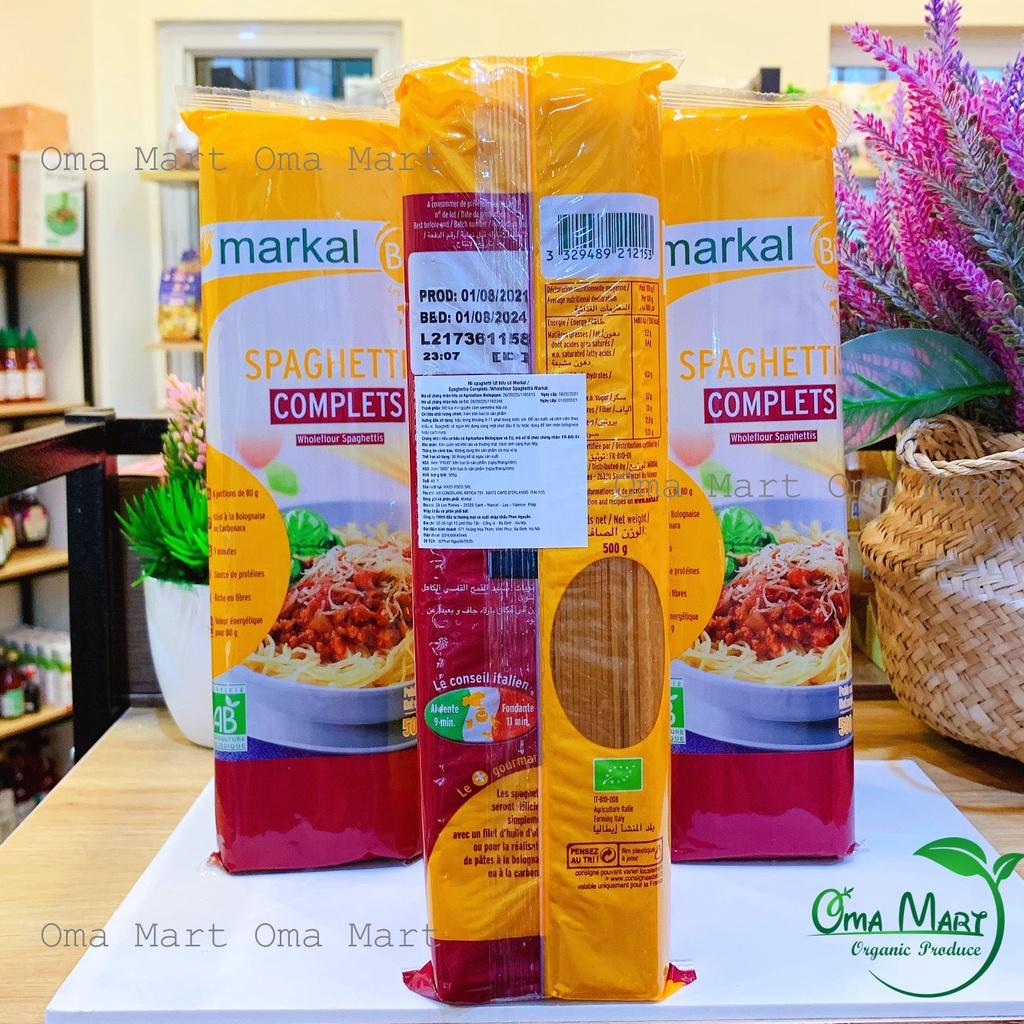 Mỳ spaghetti lứt hữu cơ Markal 500g