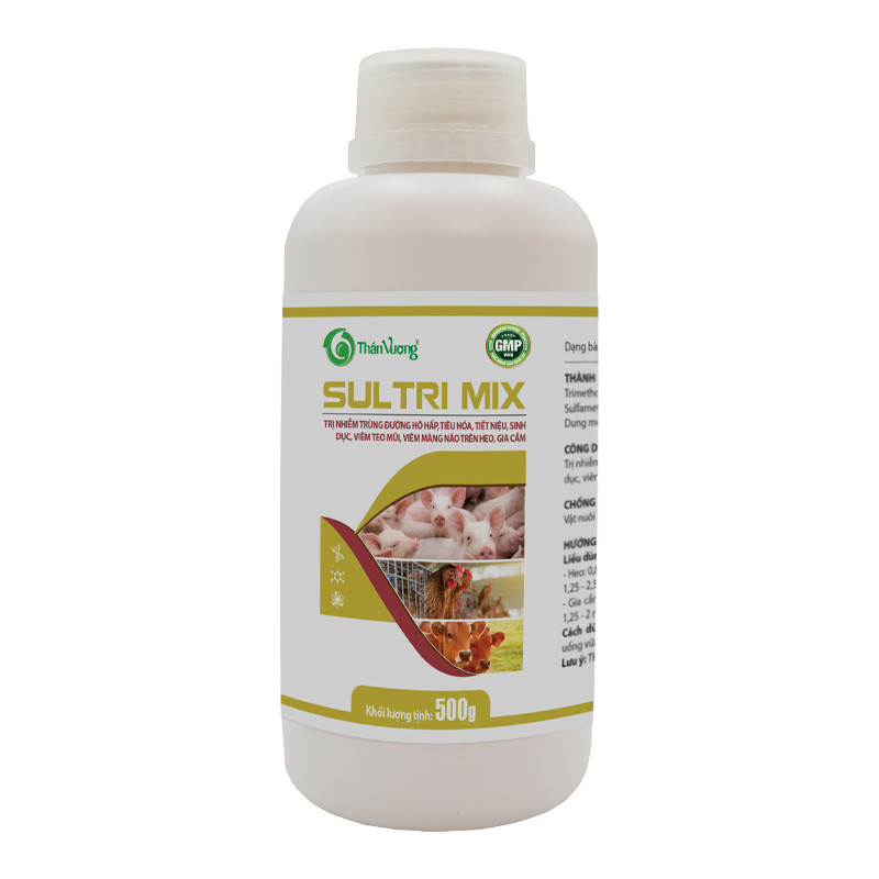 Kháng sinh cho nhiễm trùng đường hô hấp SULTRI MIX