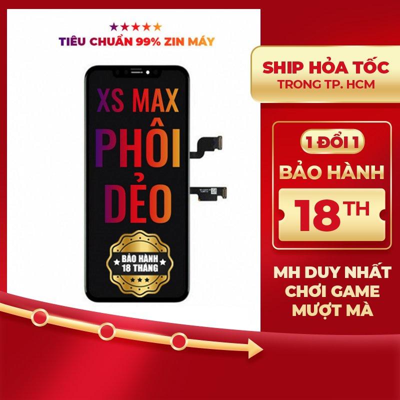 Màn hình DURA Phôi Dẻo Cho IP XS Max
