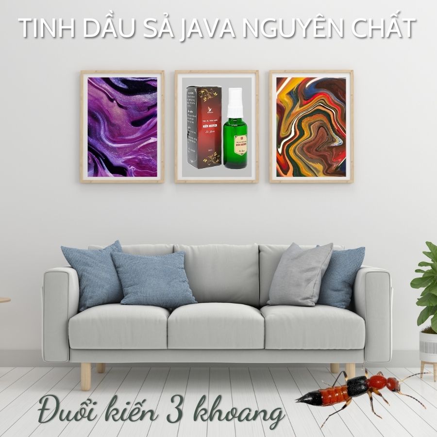 Tinh Dầu Sả Java Nguyên Chất - Chai Xịt Tiện Dụng : Khử Mùi, Đuổi Muỗi Cấp Tốc...