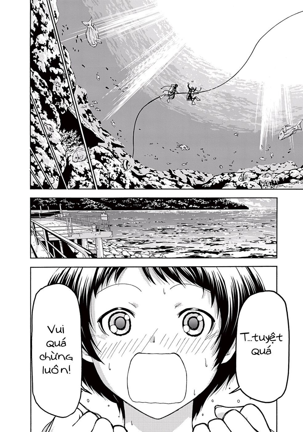 cô gái thích lặn - grand blue chapter 11 35