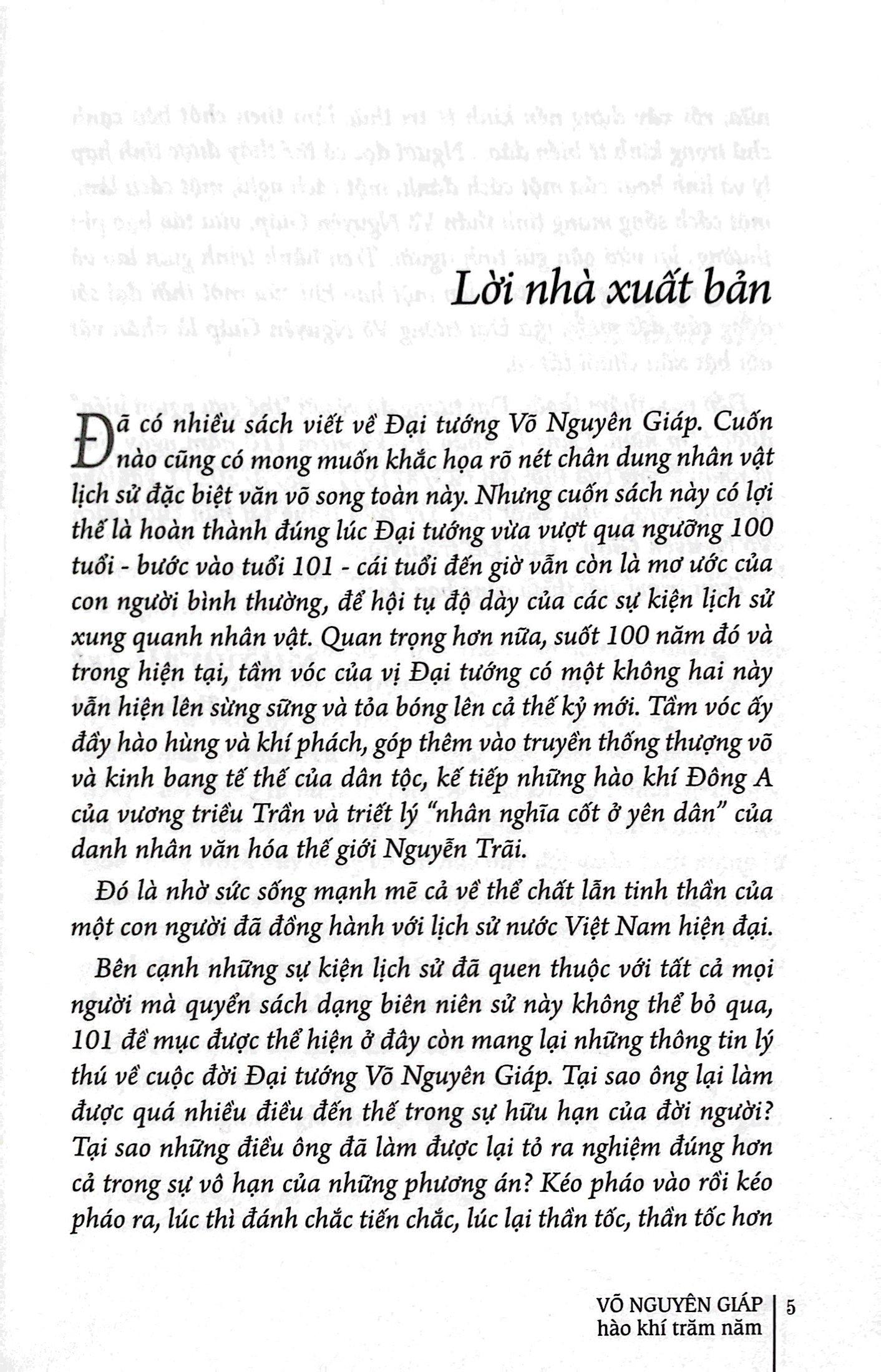 Võ Nguyên Giáp - Hào Khí Trăm Năm (Tái Bản)