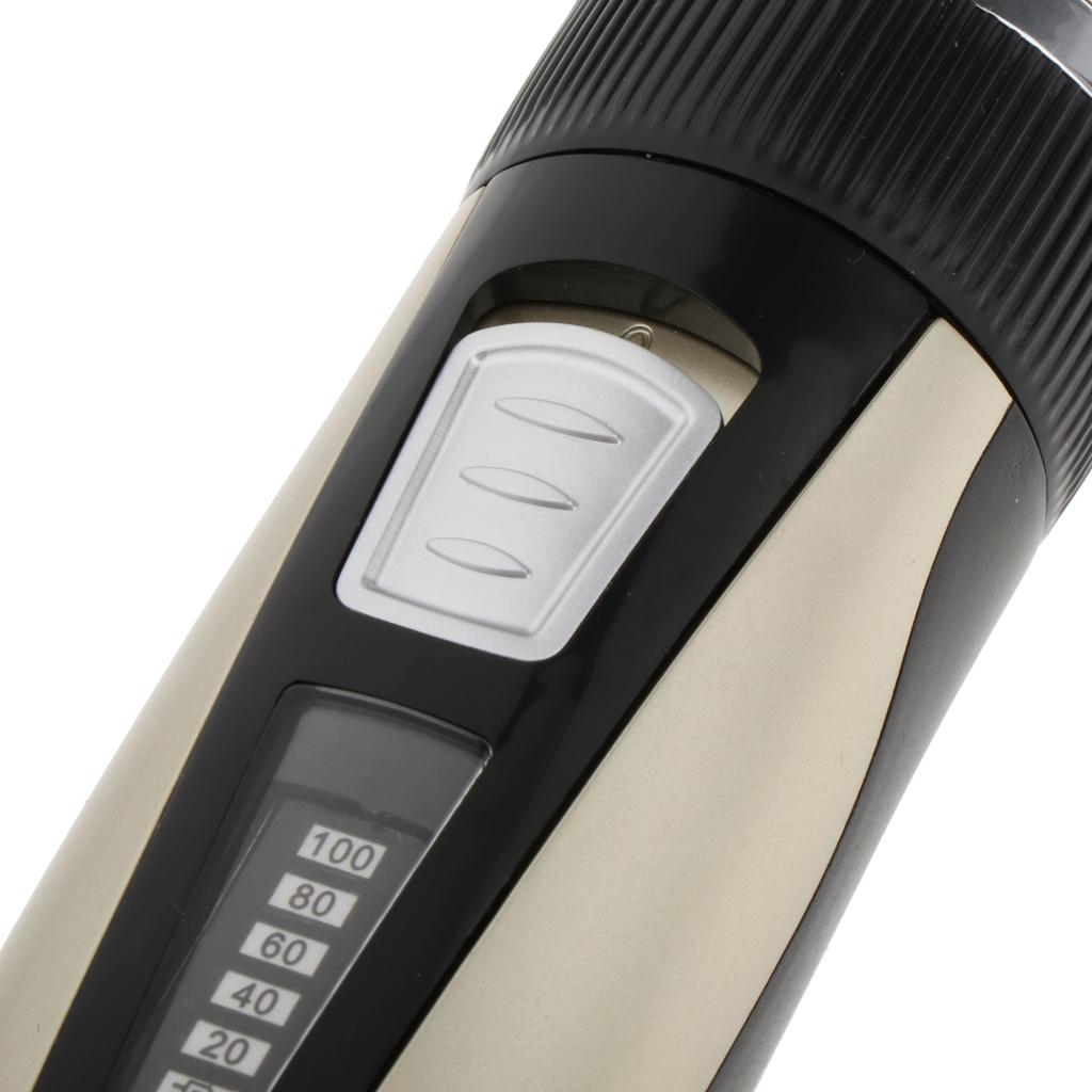 Unisex Rechargeable Low Noise Adjustable Speed Electric Hair Trimmer Kit