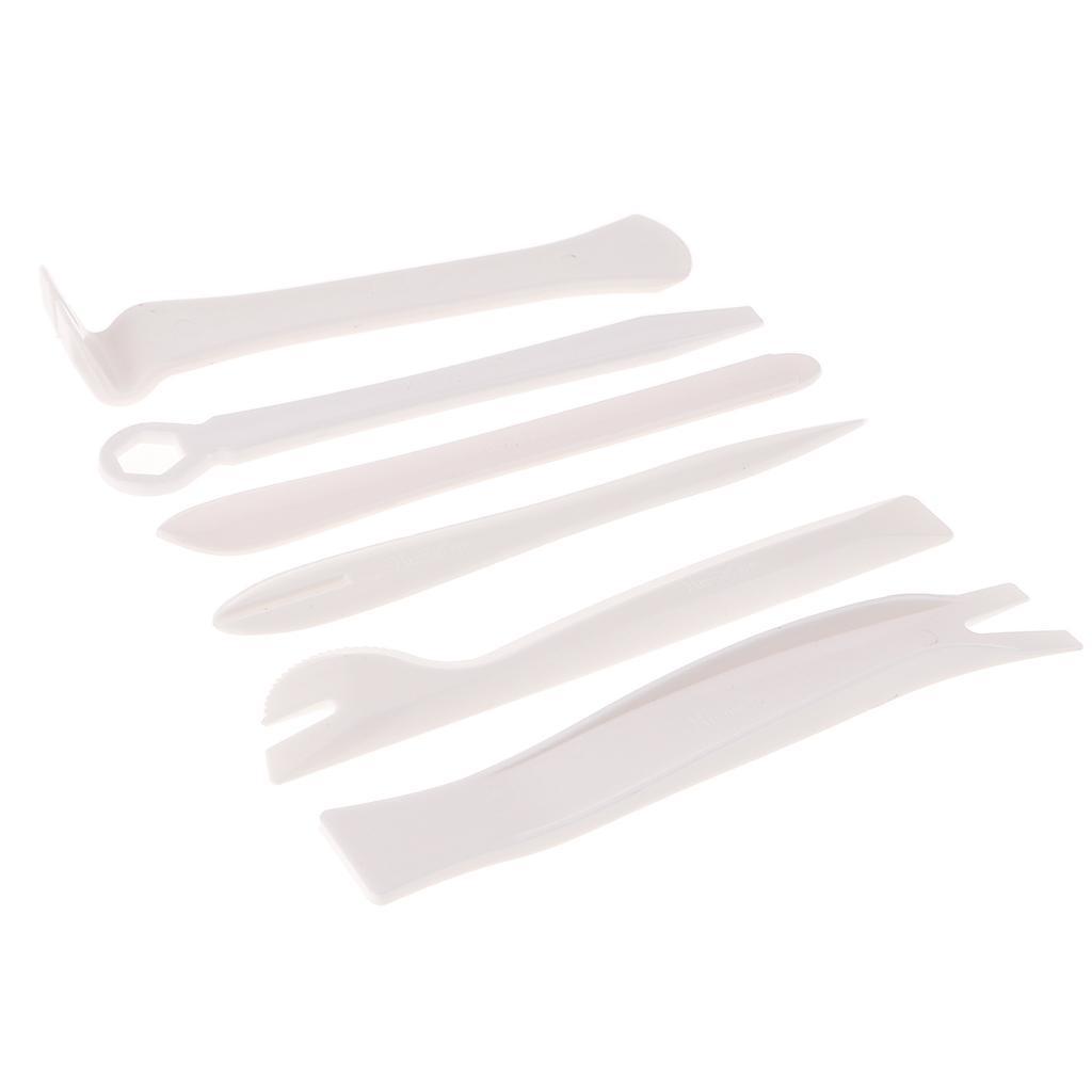 6Pcs Car Stereo Installation Kits Car Radio Removal Tool