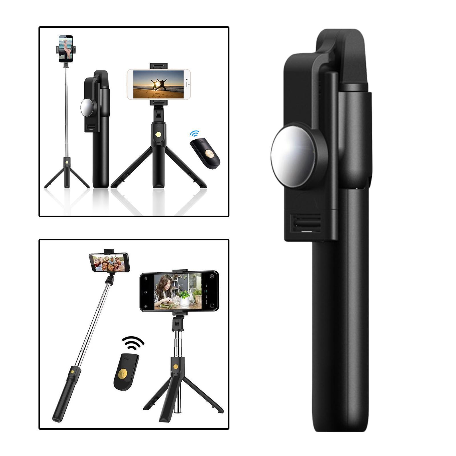 Extendable Bluetooth Selfie Stick, Bluetooth Remote Shutter Holder, for Cell Phone Travel