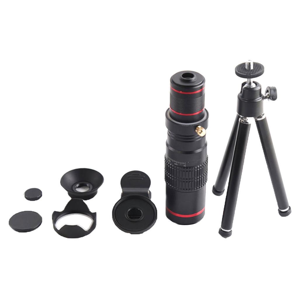 Universal 22X Magnify Zoom Camera Telescope Lens + Tripod Stand for 5