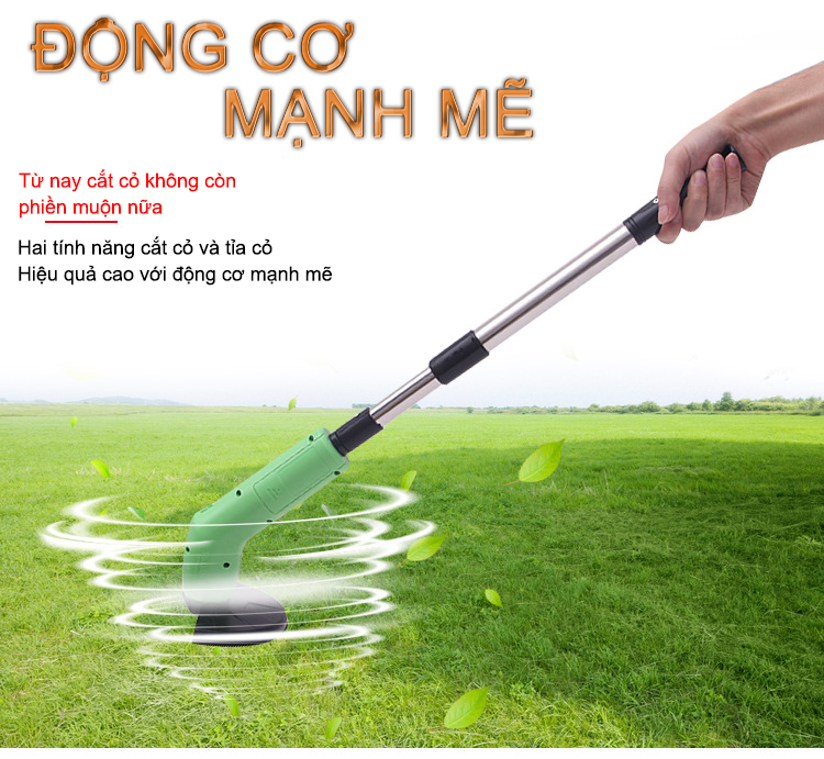 Máy cắt cỏ tiện lợi không dây T3684