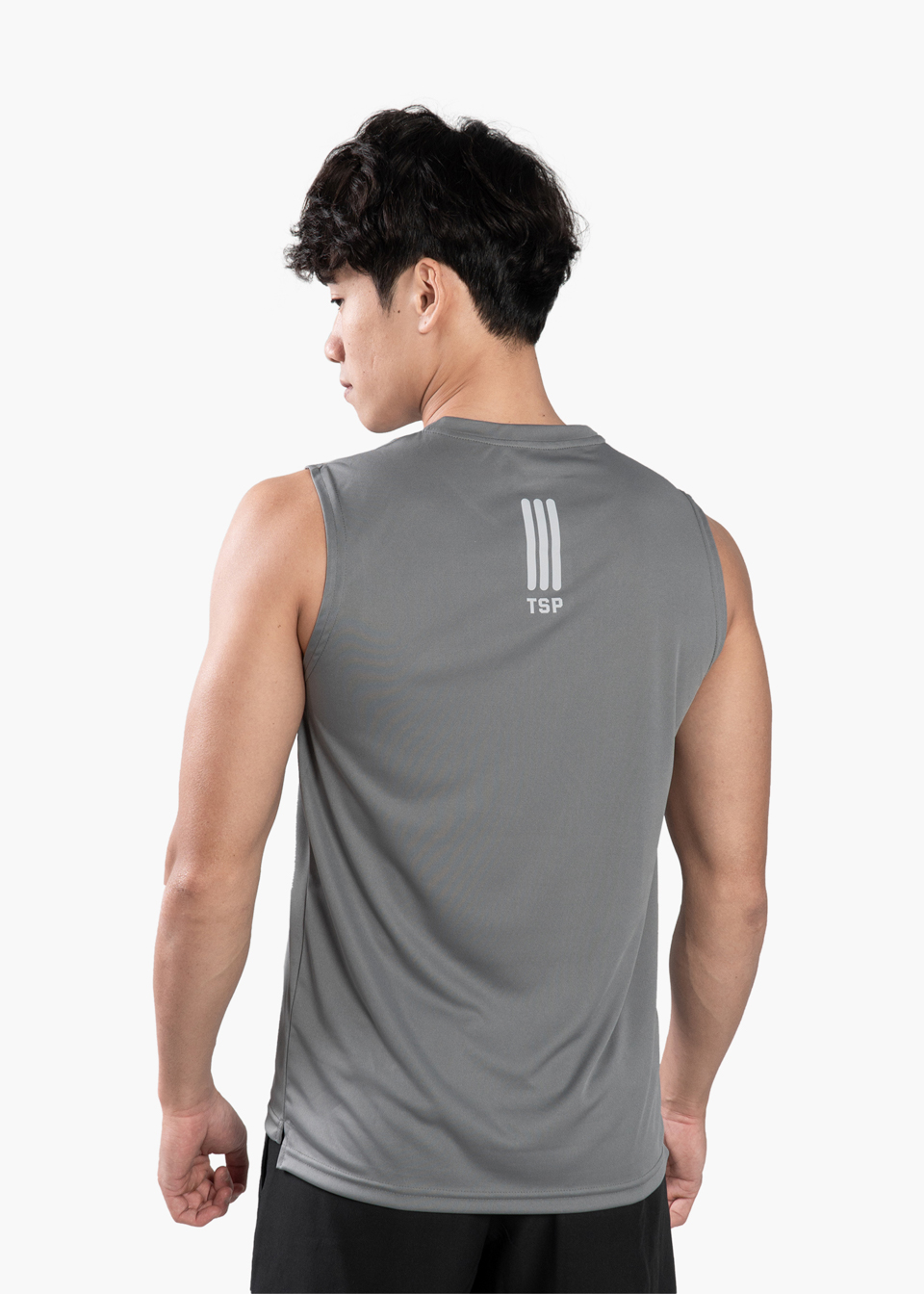 Áo Ba Lỗ Tank Top Thể Thao Nam T-SIMPLE Ver.01 (Màu Xám)