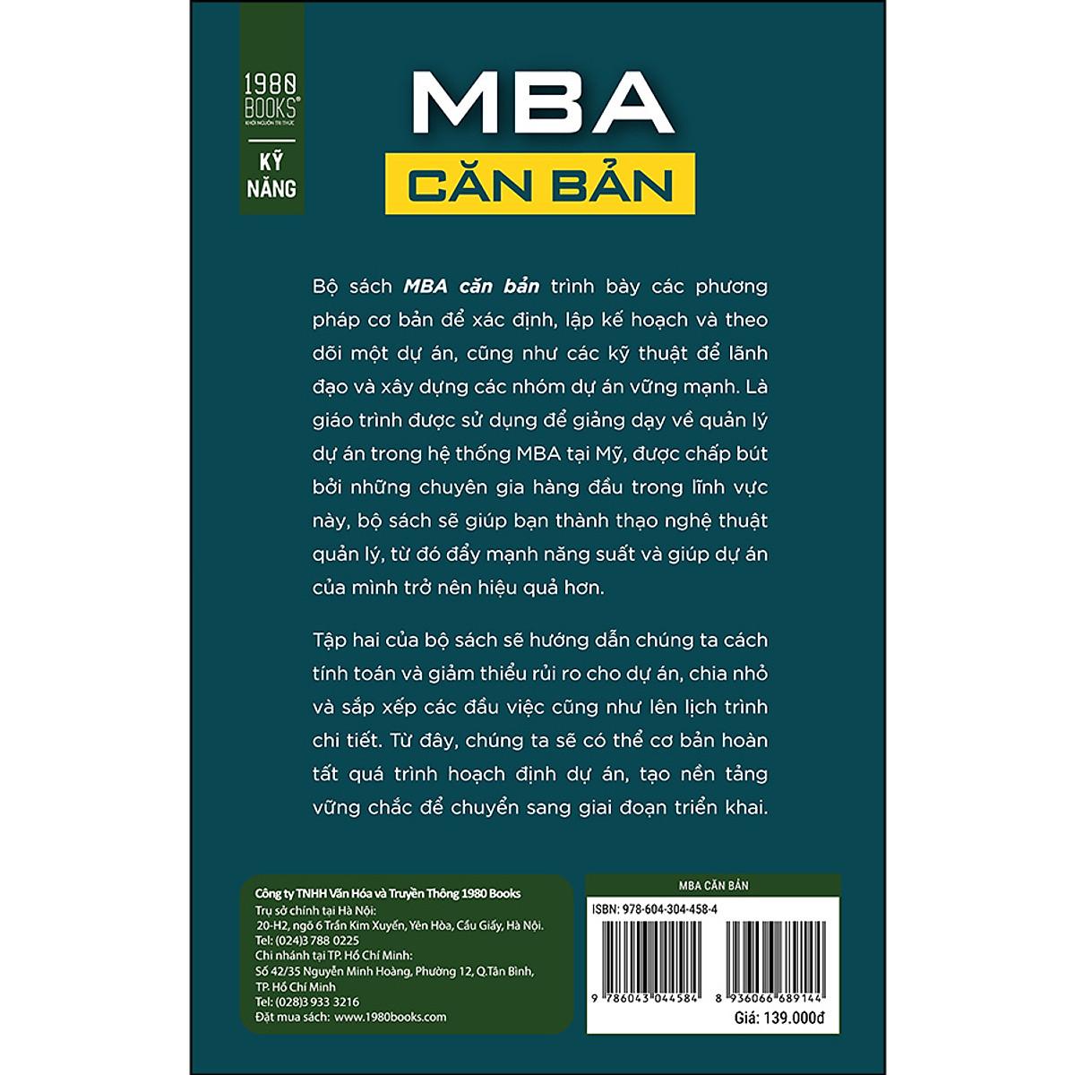 MBA Căn Bản Tập 2 - Bản Quyền