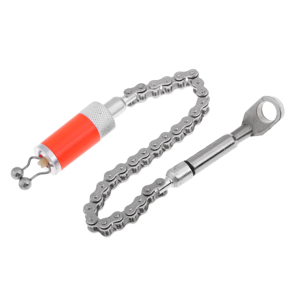 Carp Fishing Bite Alarm Tackle Chain Indicator Orange