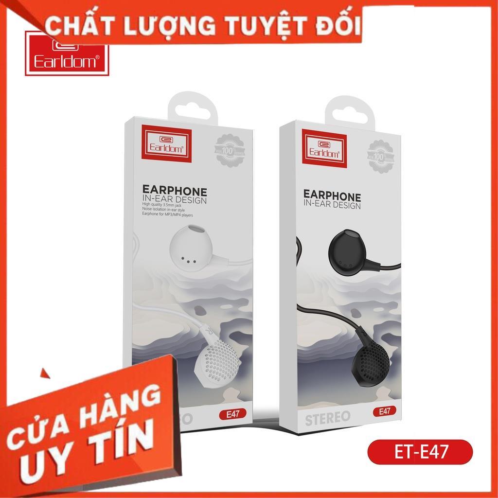 Tai Nghe Có Dây Earldom Cách Âm Chống Ồn Cực Tốt E47 hàng chính hãng