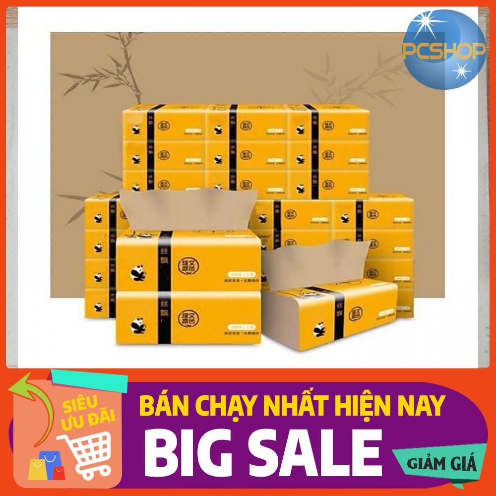 THÙNG 30 GÓI GIẤY ĂN GẤU TRÚC SIPAO SIÊU DAI CAO CẤP HÀNG NỘI ĐỊA ĐỦ 300 TỜ HÀNG CHUẨN