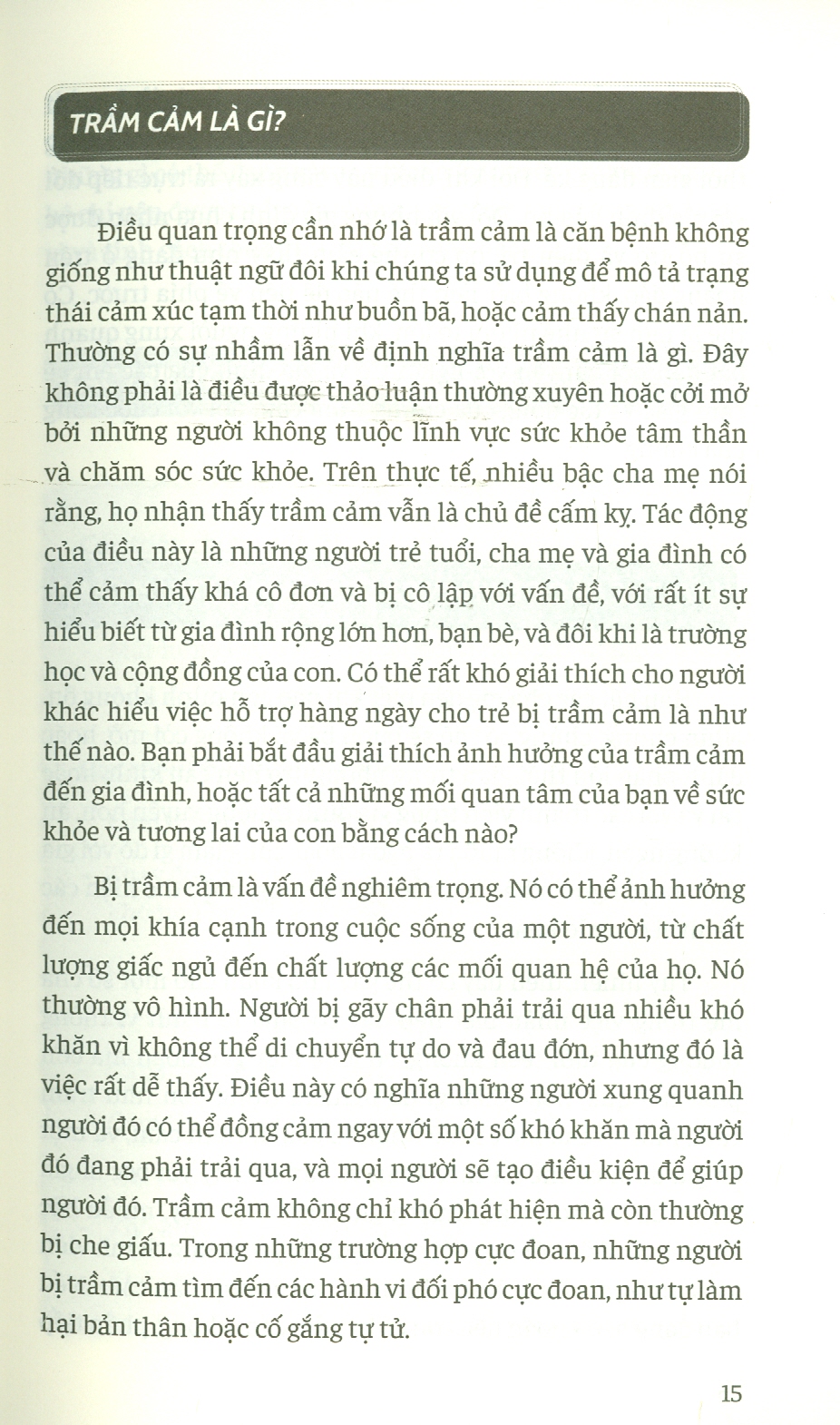 Trầm Cảm Tuổi Teen
