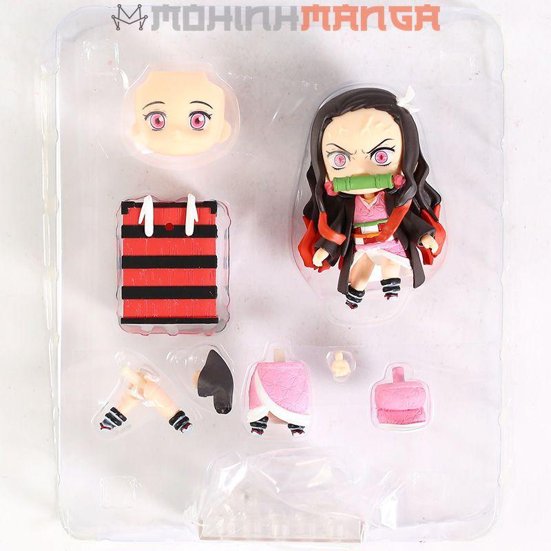 Mô hình nhân vật Nendoroid Tanjiro Kamado Tanjirou, Nezuko, Zenitsu figure Kimetsu No Yaiba Thanh gươm diệt quỷ cứu nhân chibi