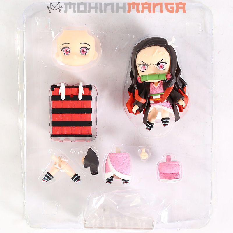 Mô hình Nendoroid Tanjiro Kamado Tanjirou, Nezuko, Zenitsu figure Kimetsu No Yaiba Thanh gươm diệt quỷ cứu nhân chibi