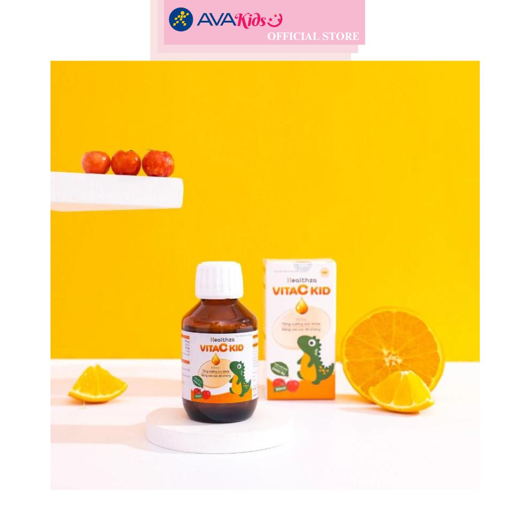 Siro Herbland Healthza VitaC Kid giúp tăng cường sức đề kháng 90 ml (từ 2 tuổi)