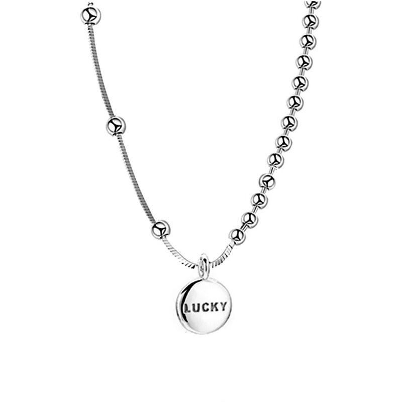 Dây Chuyền Bạc Nữ, Vòng Cổ Chocker Lucky Nữ Bạc Ý S925 - DB2631 - Bảo Ngọc Jewelry