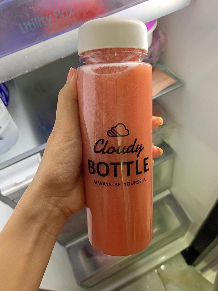 Bình nước Echo Cloudy | Blue Sky Bottle 500ml - Hàng Nội Địa Nhật Bản