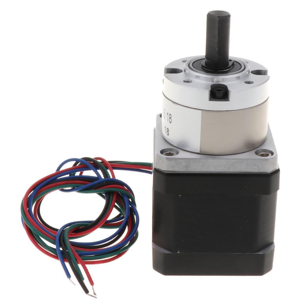 Nema17 Planetary Gear Box Stepper Motor Reduction Ratio1:5.18 for 3D Printer