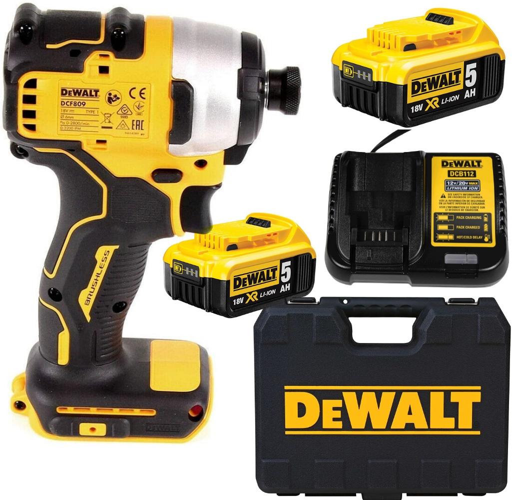 MÁY VẶN VÍT PIN CẦM TAY 20VMAX/BL DEWALT DCF809P2-KR- HÀNG CHÍNH HÃNG