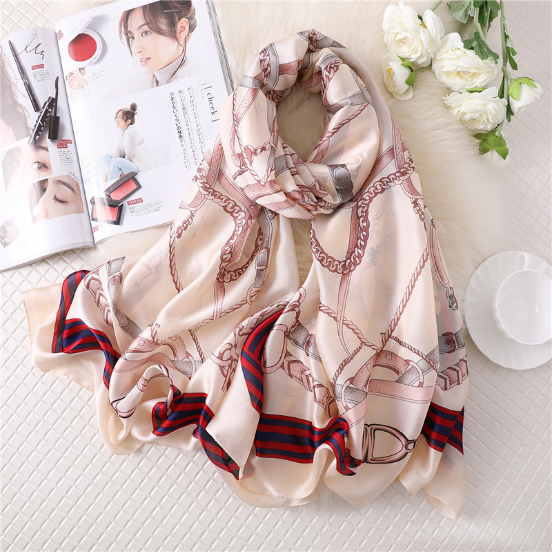 Khăn choàng - Khăn quàng cổ G01 Lụa cao cấp