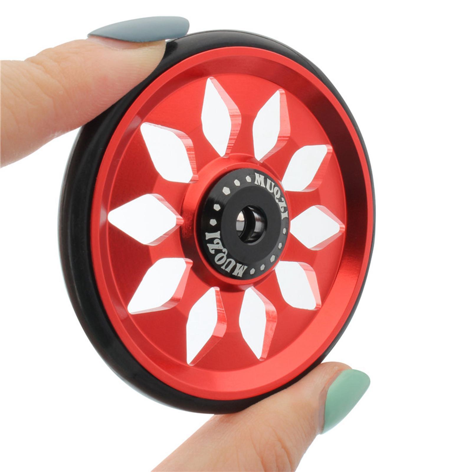 60mm Folding  Wheel  Wheels for  Transport Carry Black