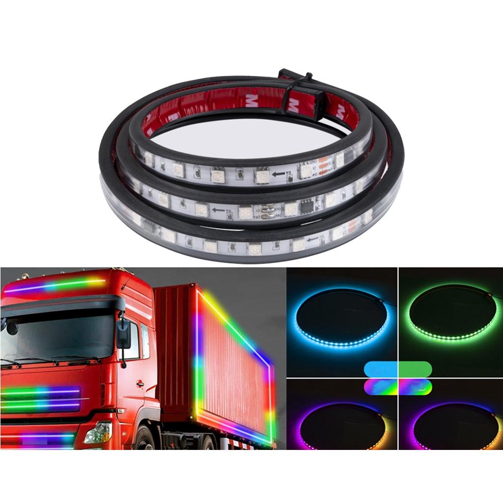 Đèn LED 24V ánh sáng trung bình nhiều màu sắc trang trí cho xe tải Cửa hàng ngoại thất ô tô Trendy Car