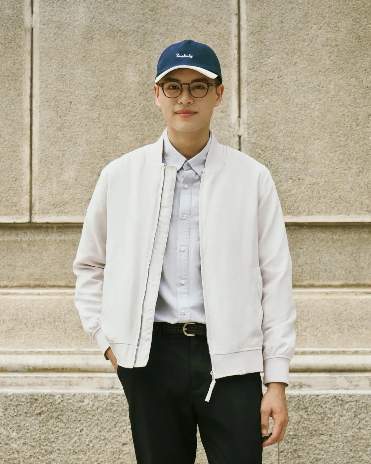 Áo khoác bomber nam da lộn Form Regular - ROUTINE 10F25JAC005