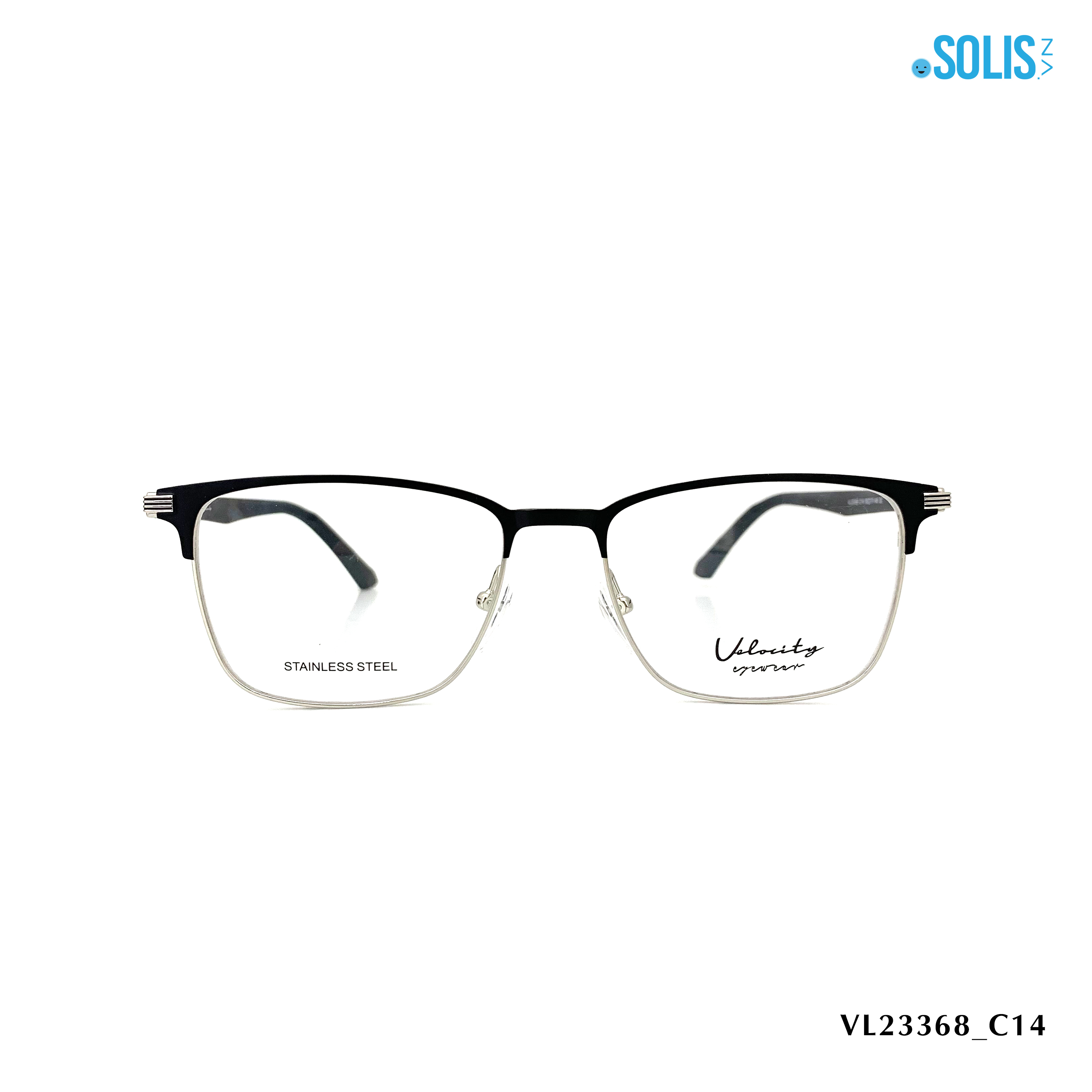 Gọng kính kim loại hiệu Velocity VL23368 - KÍNH KIM LOẠI HIỆU VELOCITY VL23368 KÍCH THƯỚC 55-17-148