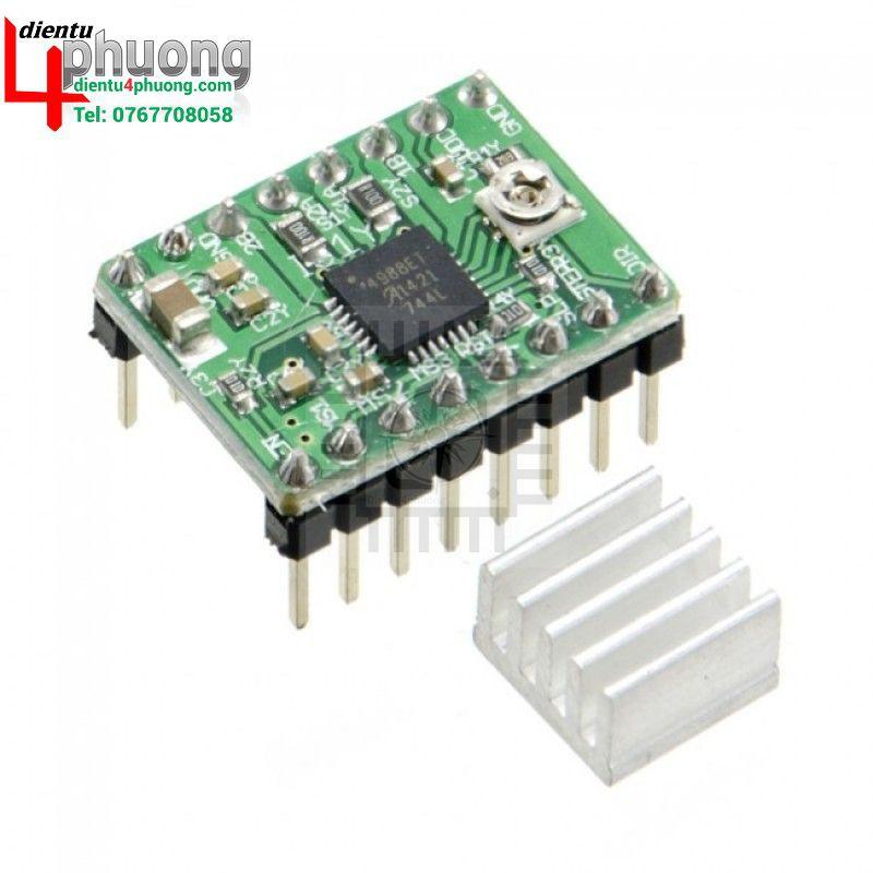 Module Điều Khiển Động Cơ Bước A4988