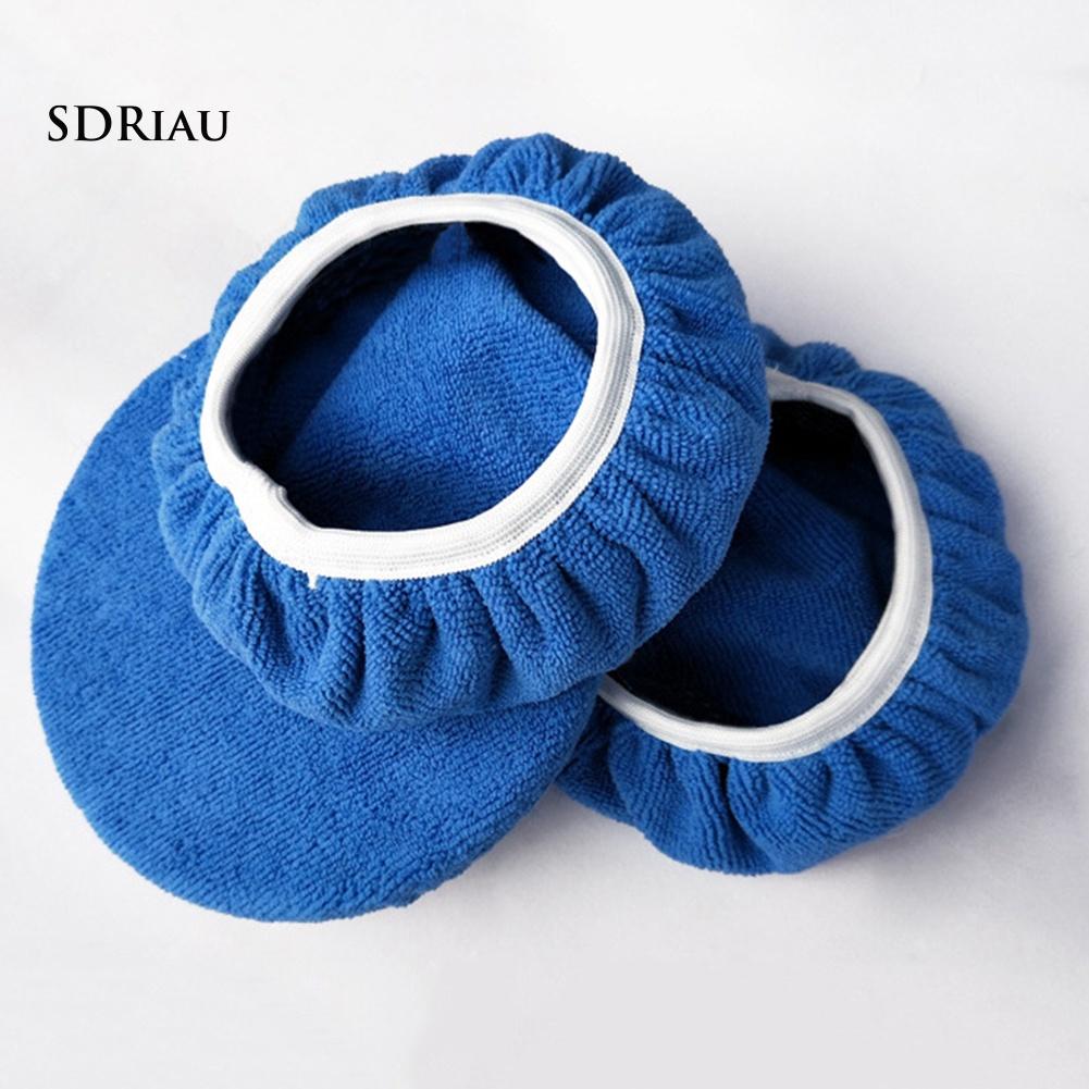 Set 2 Đệm Bọc Bảo Vệ Đầu Máy Đánh Bóng Xe Hơi