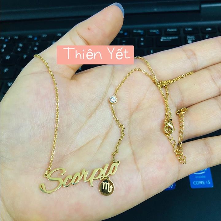 Dây Chuyền Nữ 12 Cung Hoàng Đạo