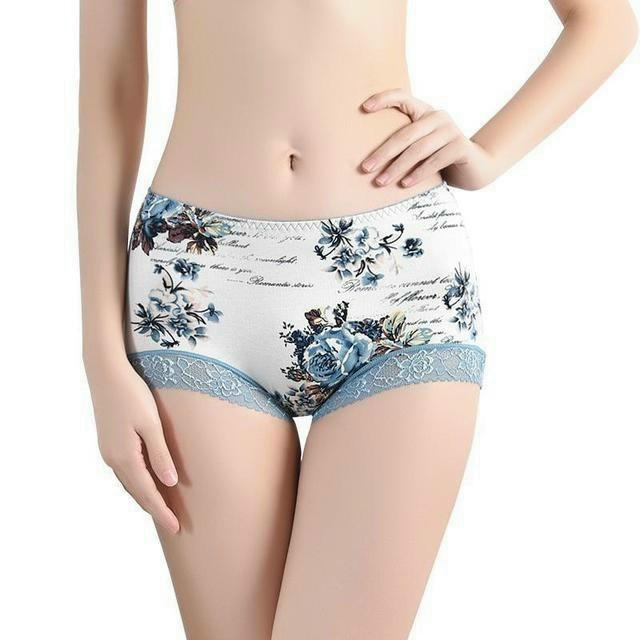 Quần lót nữ cao cấp, Quần lót cotton họa tiết dễ thương, co dãn 4 chiều sl