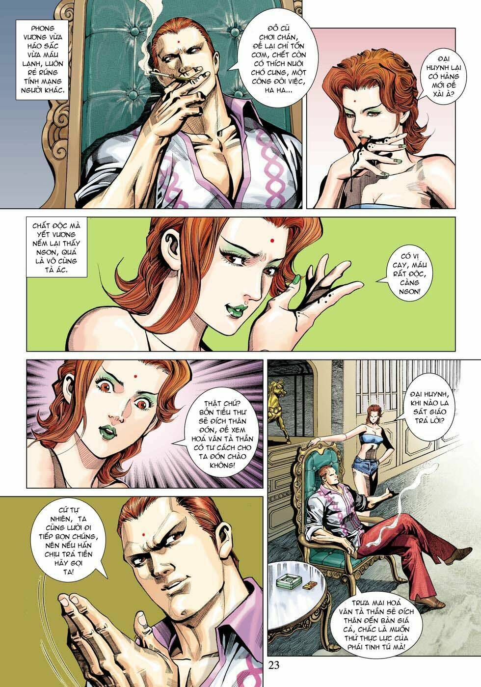 tân tác long hổ môn chapter 332 23