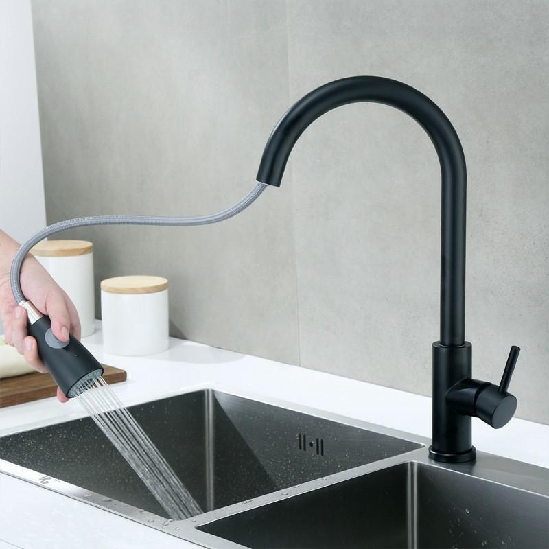 Vòi rửa bát rút dây
