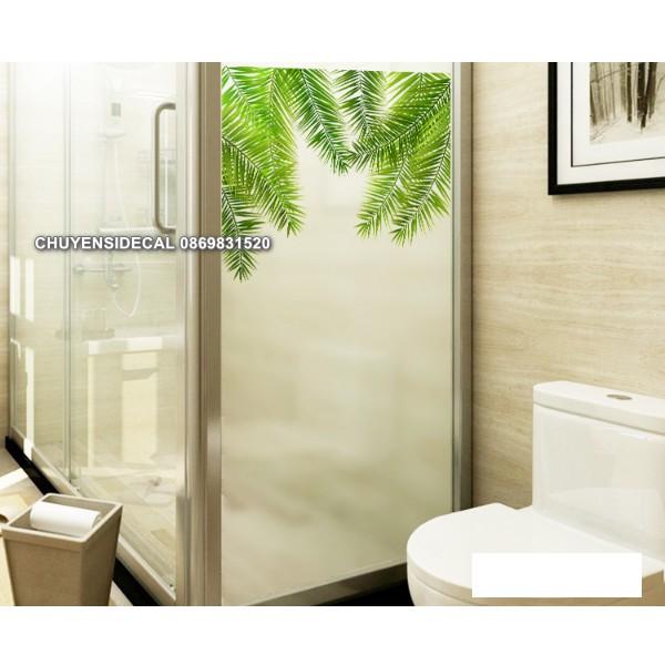 Decal Dán Kính Cao Cấp - Dây Leo Lá Mỏng
