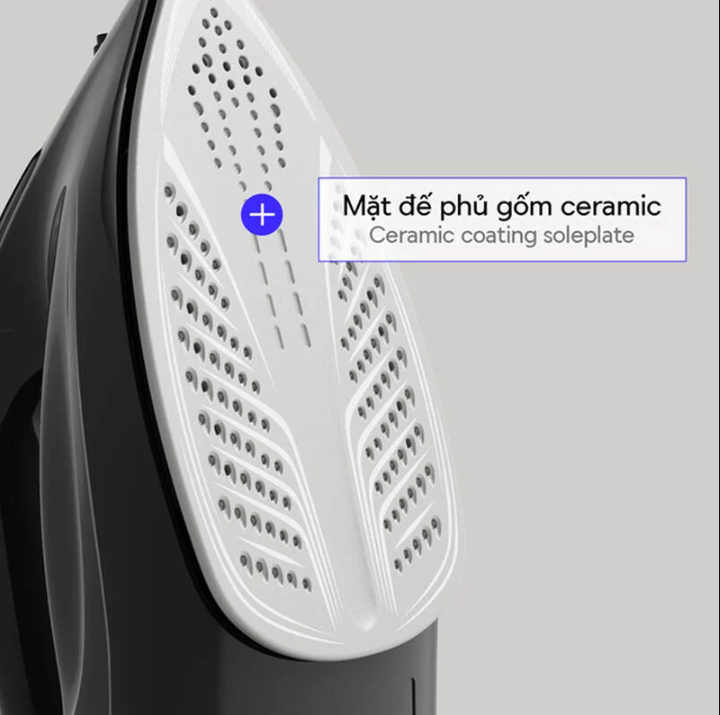 Bàn ủi hơi nước Lock&amp;Lock ENI334BLK 1800W - Hàng chính hãng