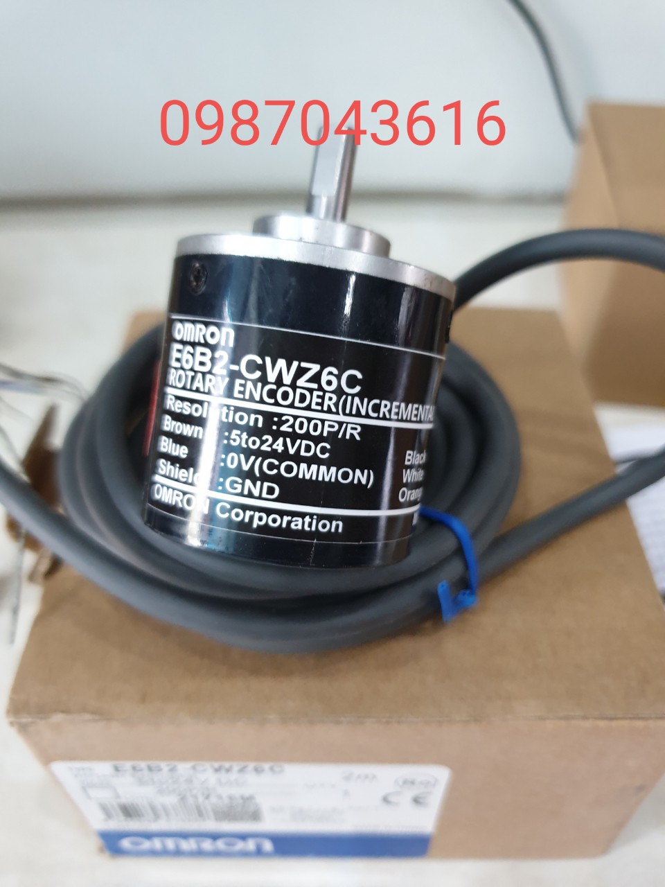 Encorder E6B2-CWZ6C omron 100 xung, 200 xung, 360 xung, 500 xung, 600 xung, 1024 xung, 1000 xung, 2000 xung