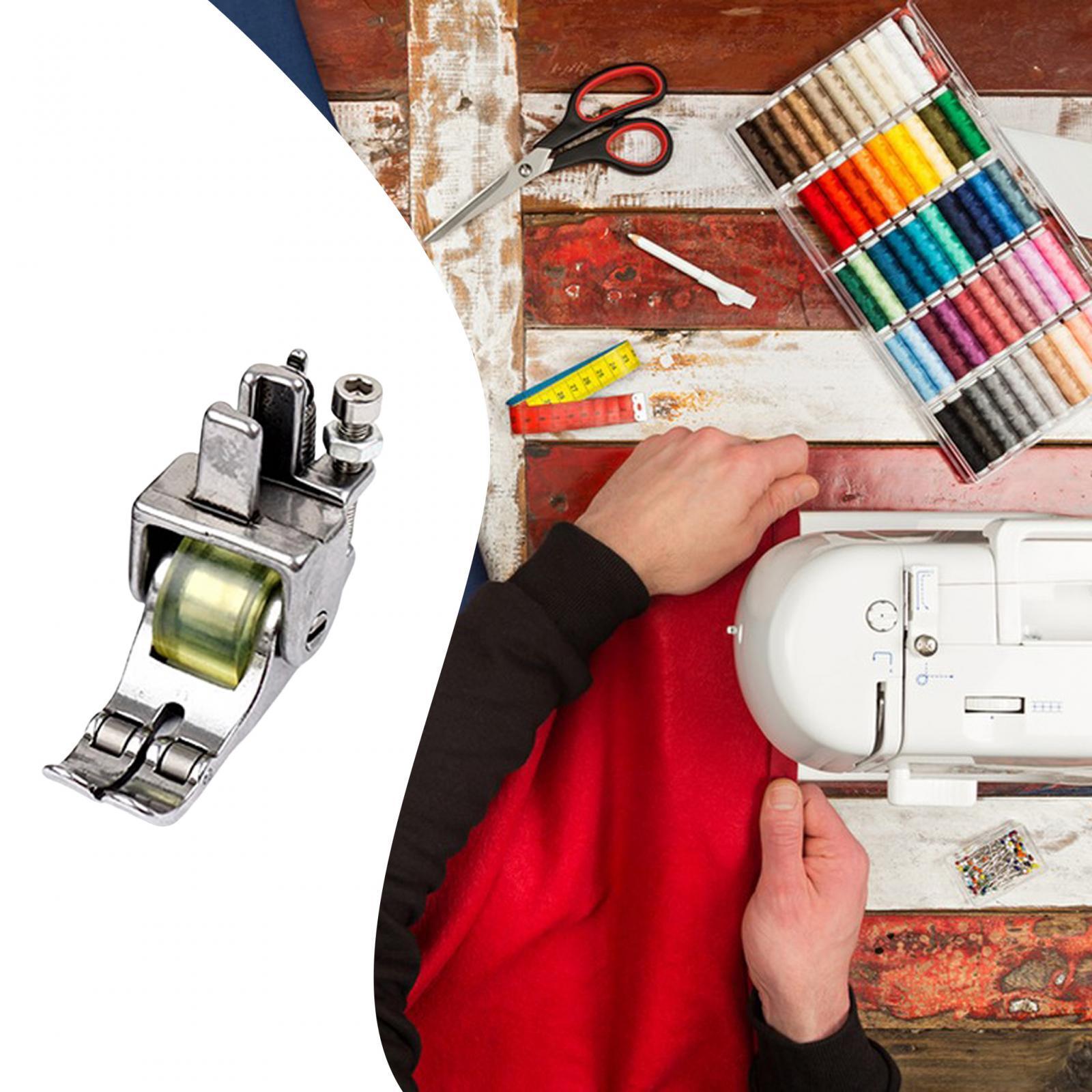 Industrial Sewing Machine Presser Foot Narrow Zipper Foot Durable Accessory Lockstitch Easy to Use Steel Presser Foot for Sewing Machine