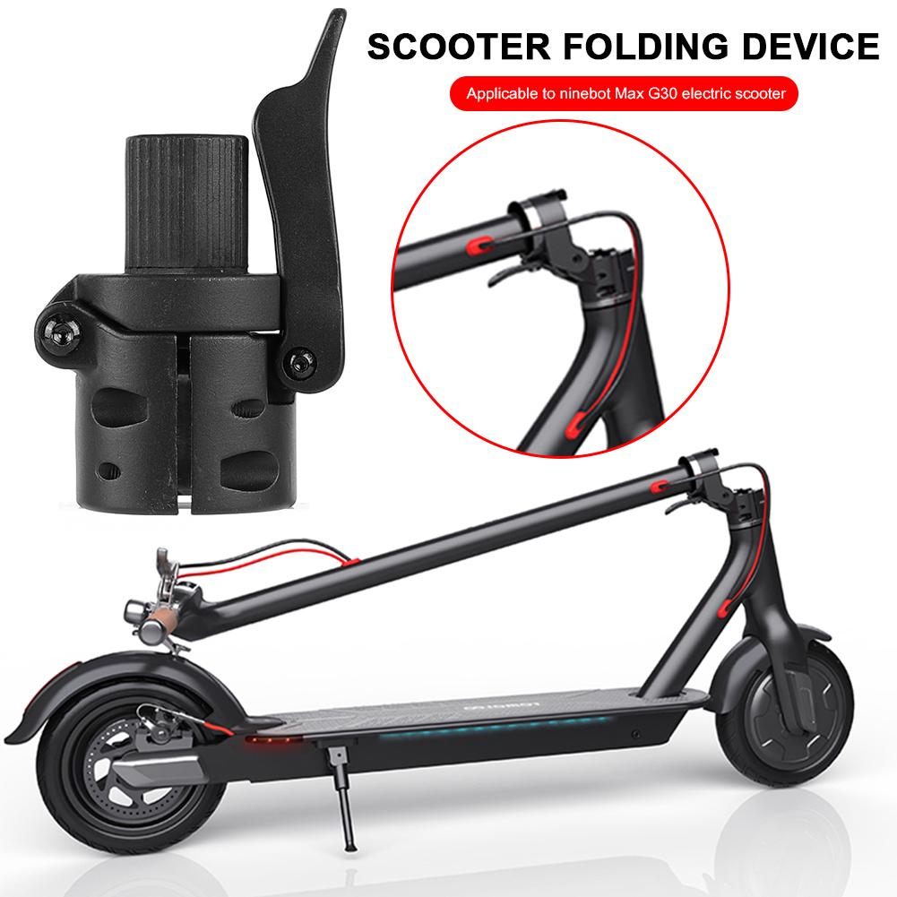 Móc treo chân đế xe máy điện gấp cho Ninebot MAX G30 Black Color: Locking Screw