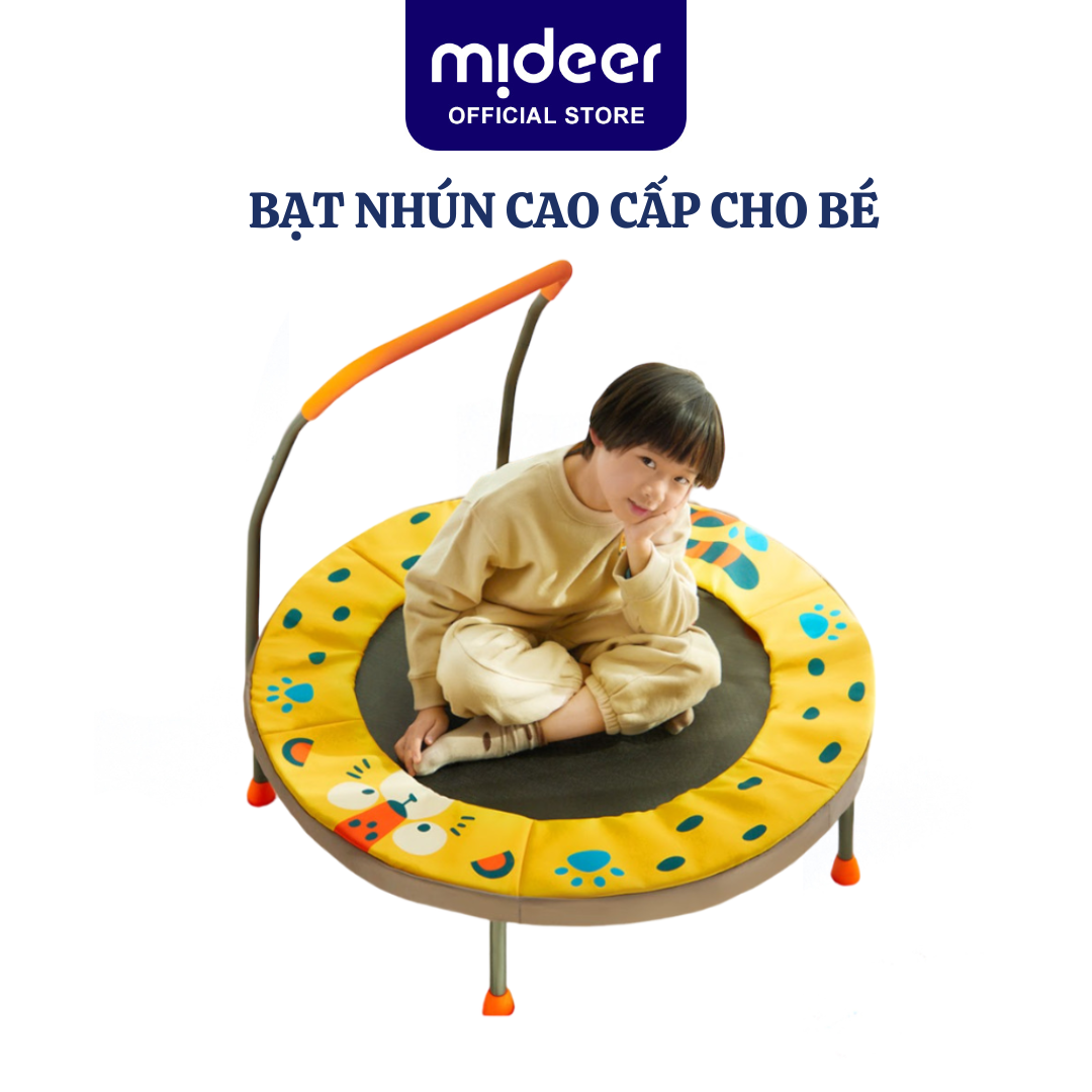 Đệm đàn hồi nhún nhảy gấp gọn Mideer Kids Trampoline cho bé