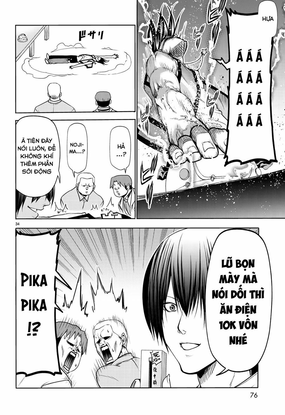 cô gái thích lặn - grand blue chapter 59 34