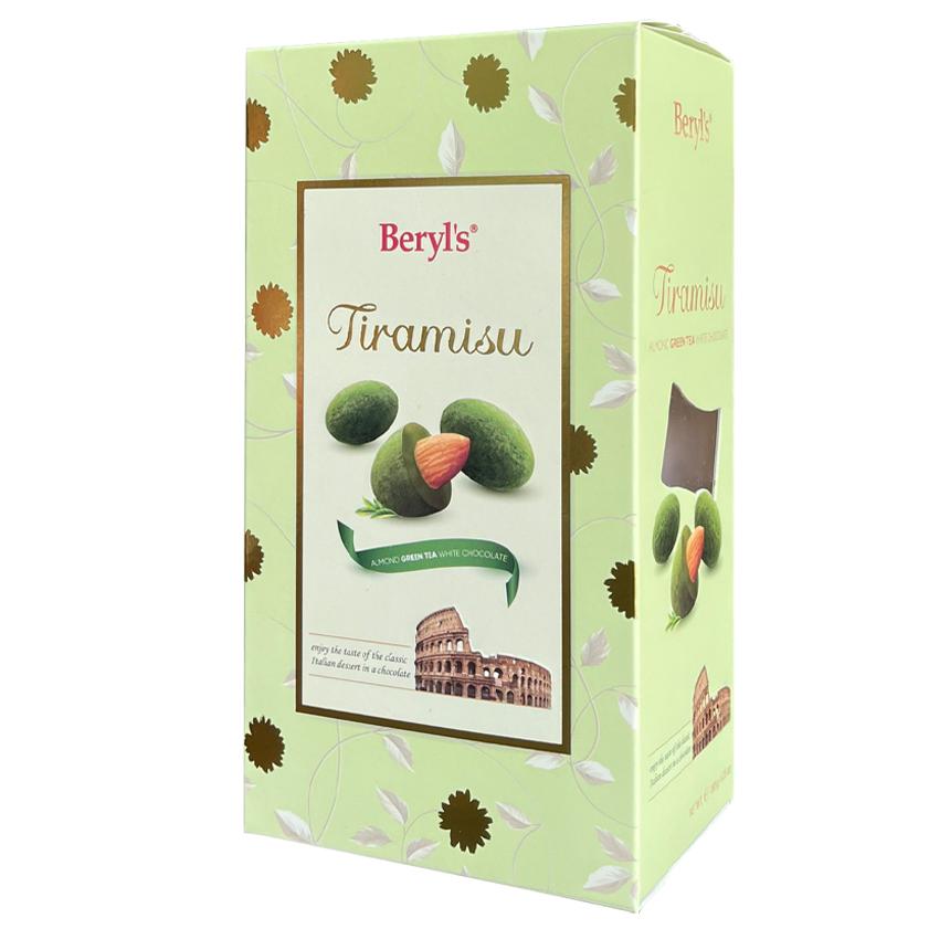 Socola Beryl's Tiramisu Almond Green Tea White Chocolate 180g