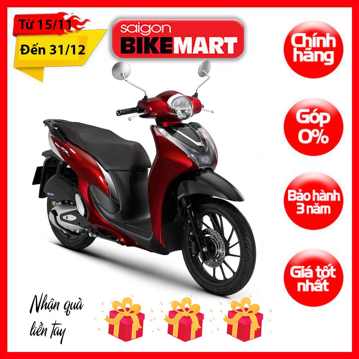 Xe Máy Honda SH Mode 2023 Phiên bản Cao Cấp