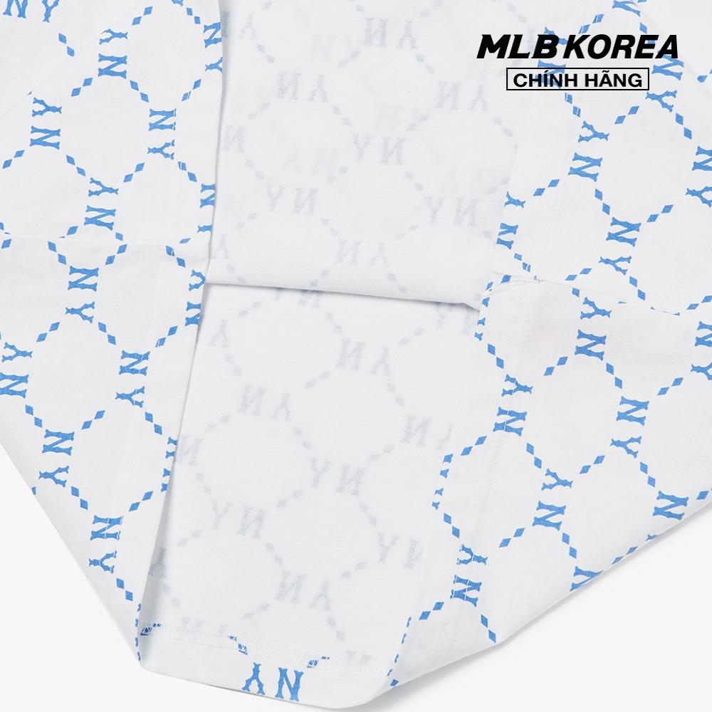 MLB - Áo thun cổ tròn ngắn tay Monogram All Over 3ATSM4023