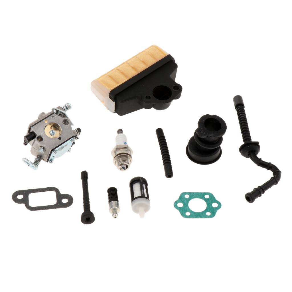 Chainsaw Carburetor Carb with Air Filter Tune Up Kit for Stihl MS210 MS230 MS250