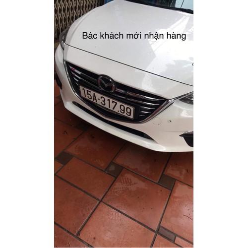 Ốp crom mặt dành cho calang mazda3