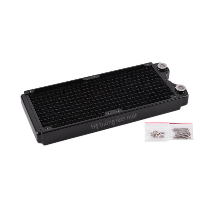 Giao hàng nhanh Dongyuan Core Core PT240 làm mát bằng nước thoát nước làm mát tản nhiệt thoát nước máy tính CPU tản nhiệt lạnh thoát nước máy tính làm mát phù hợp